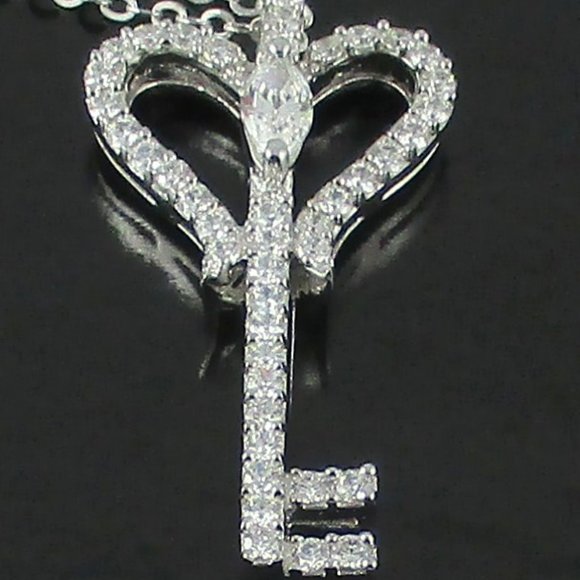 Robert Manse 1.83ct Absolute "Key" Pendant/w Chain - Picture 5 of 7